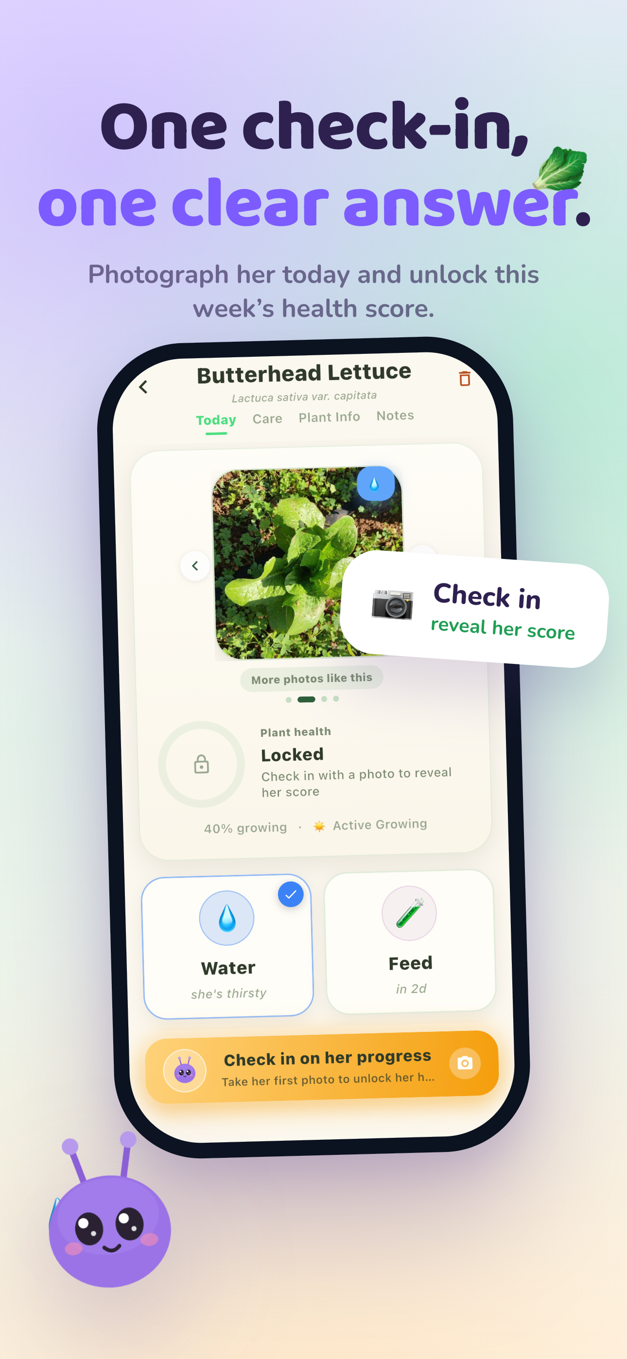 Mali screenshot — Photo check-in
